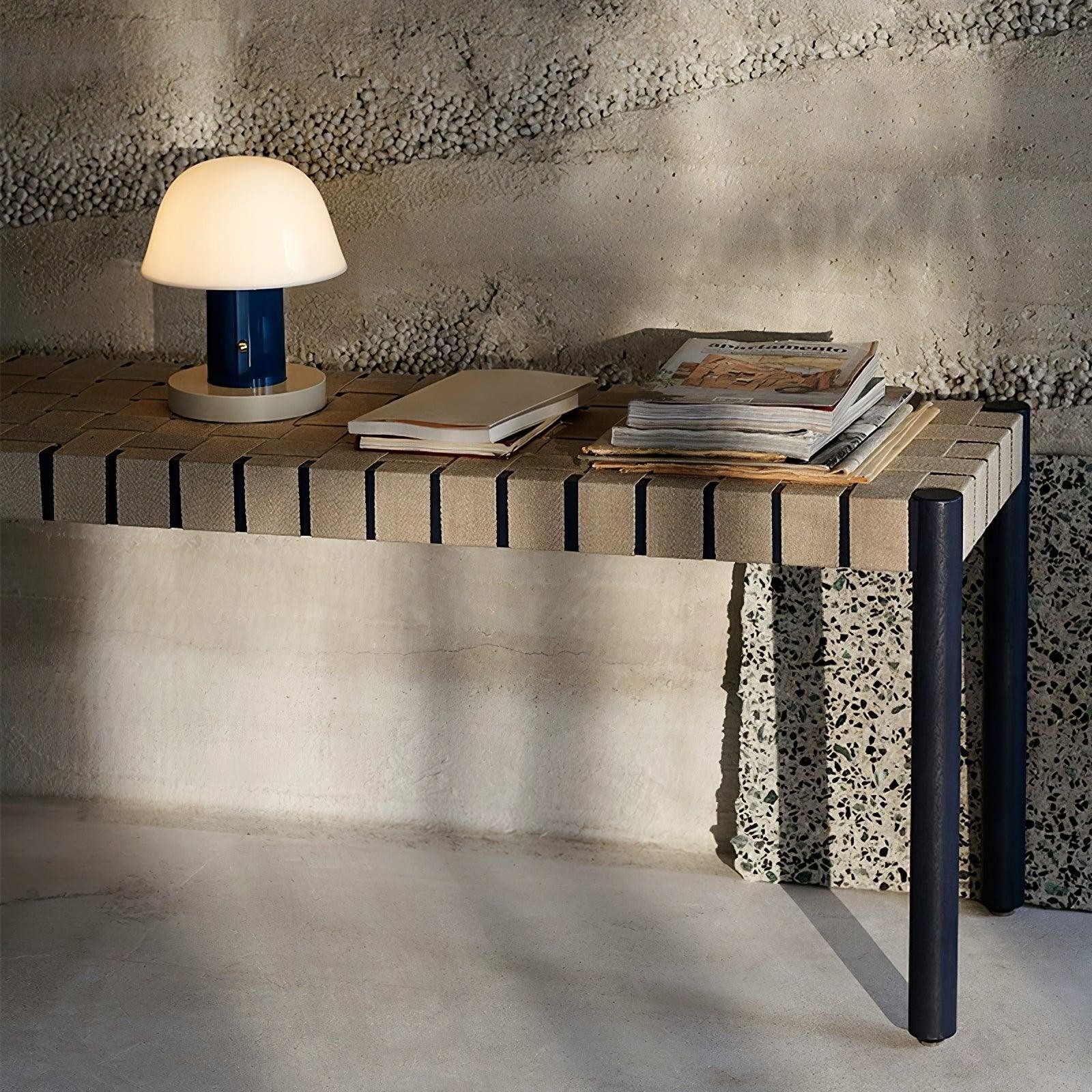 Minimalist Mushroom Cordless Table Lamp K533