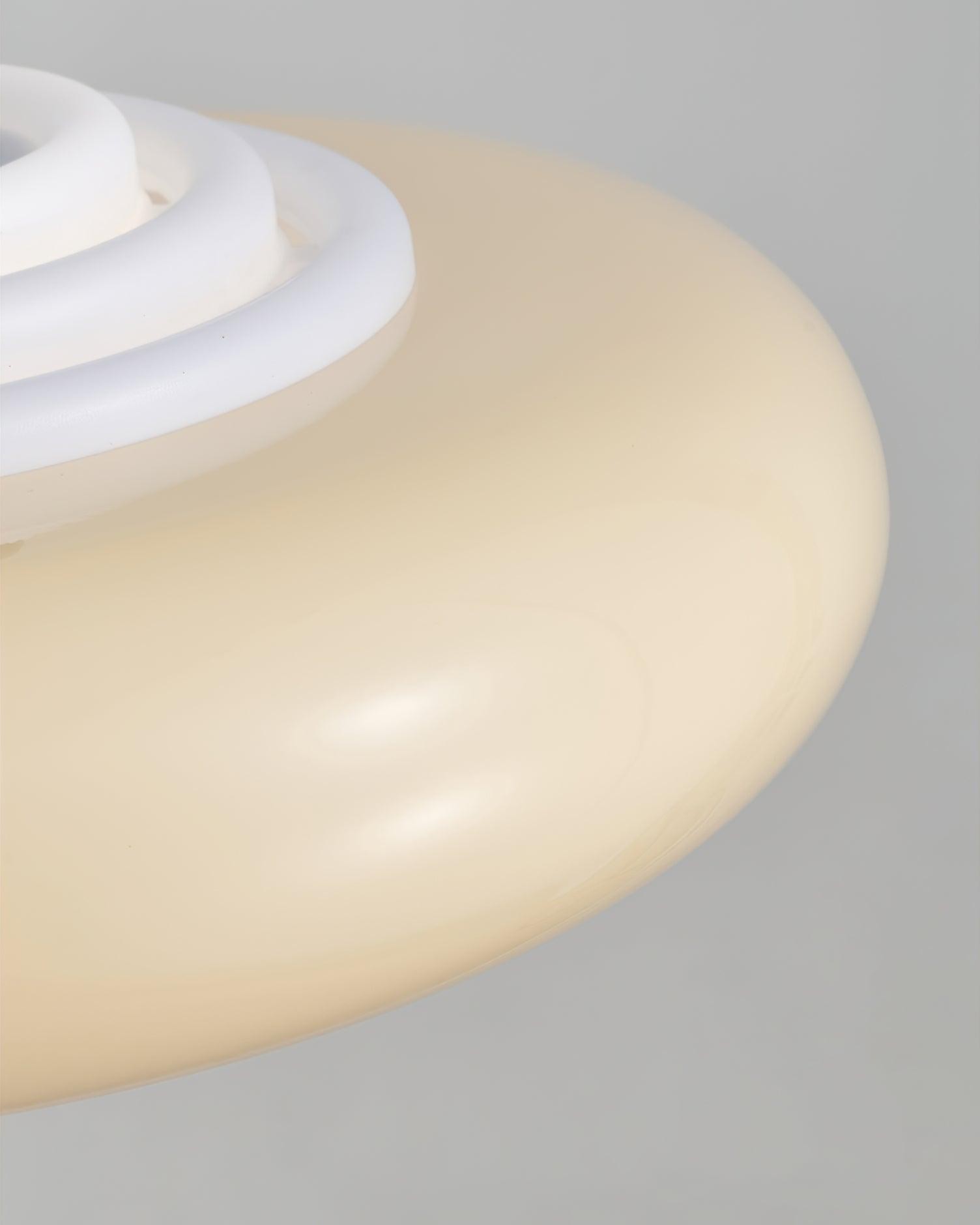 Multi-tiered Round Tower Cream Color Pendant Lamp K284