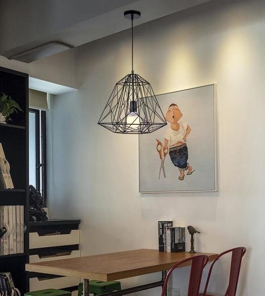 Cage Light Frame Pendant Lamp