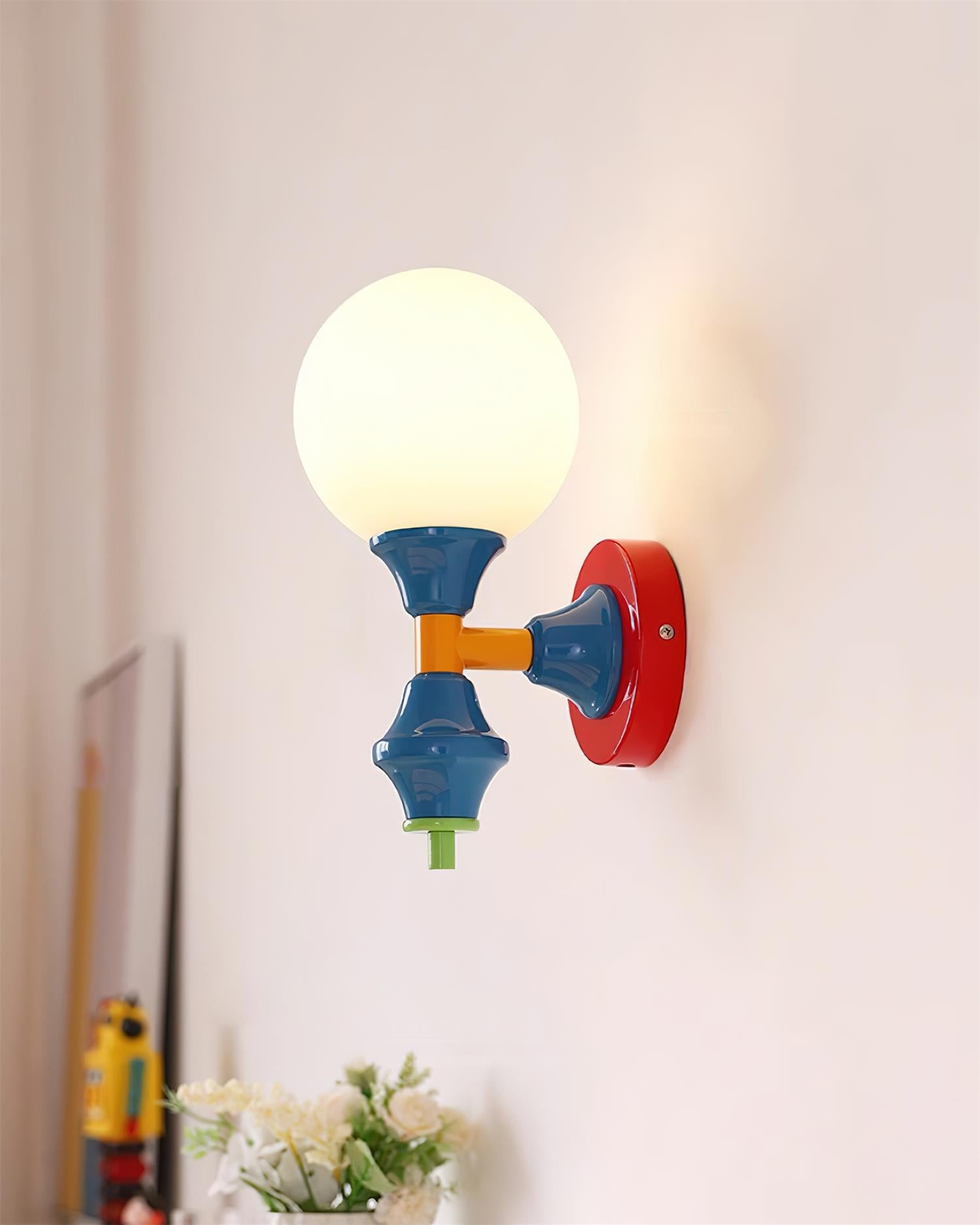 French Style Colored Wall Lamp K254