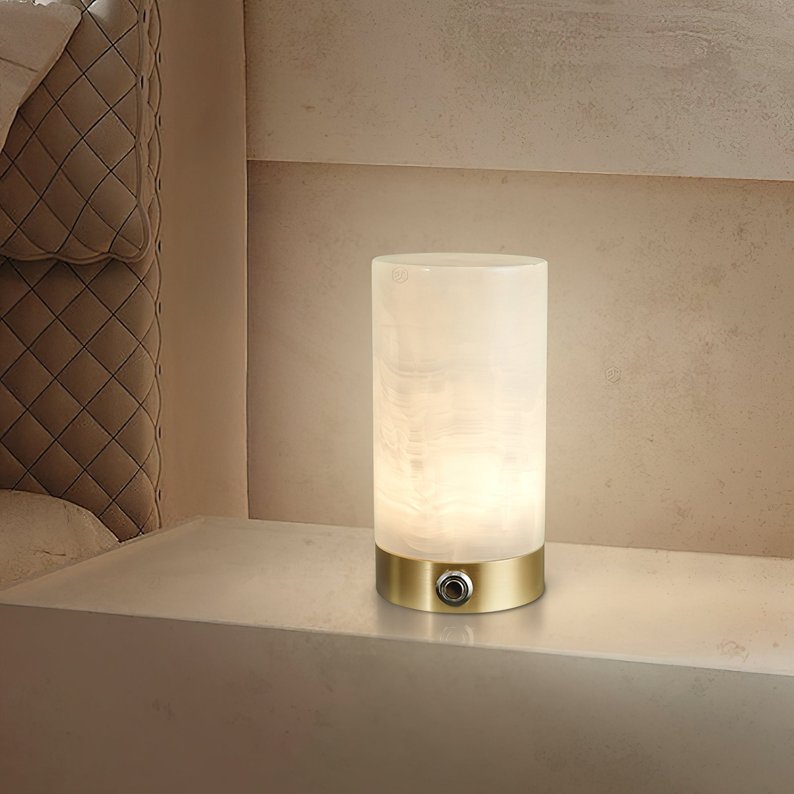 Totem Alabaster Table Lamp (built-in battery) D499