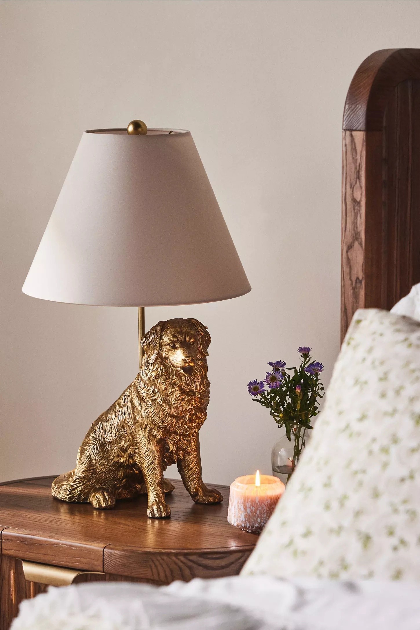 Pawdia Animal Decorative Table Lamp - Figurine Stylish Lamp for Kids Room or Bedroom K1248