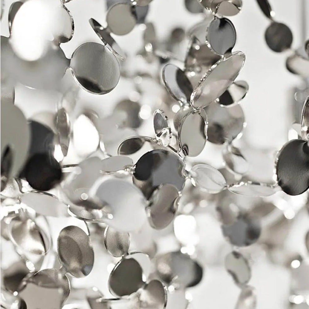 Modern Creative Decorative Leaf Stainless Steel Pendant Light K346