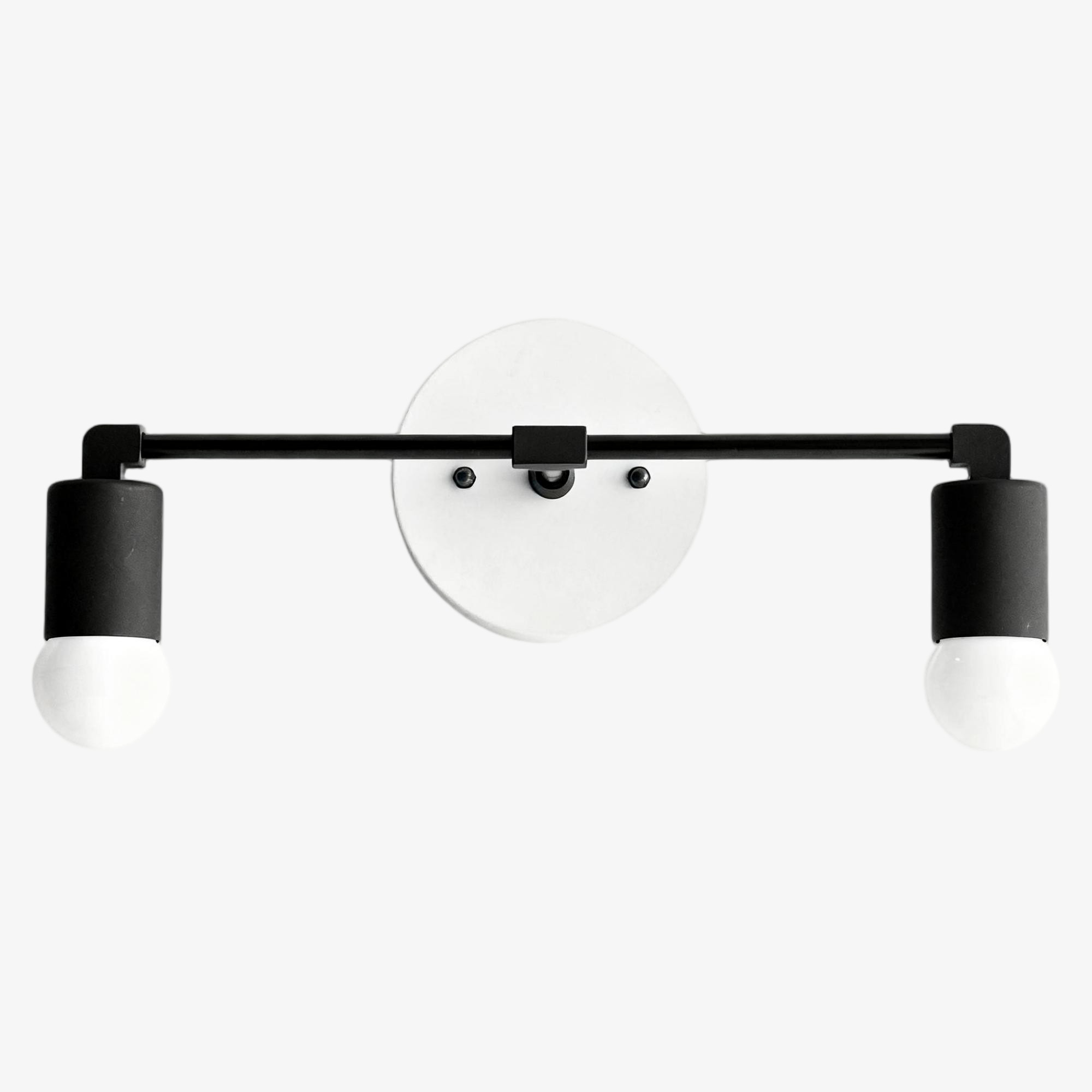 Mobilux Line industrial Bathroom Vanity Light - Minimalist Wall Sconce - Elegant Fixture K1473