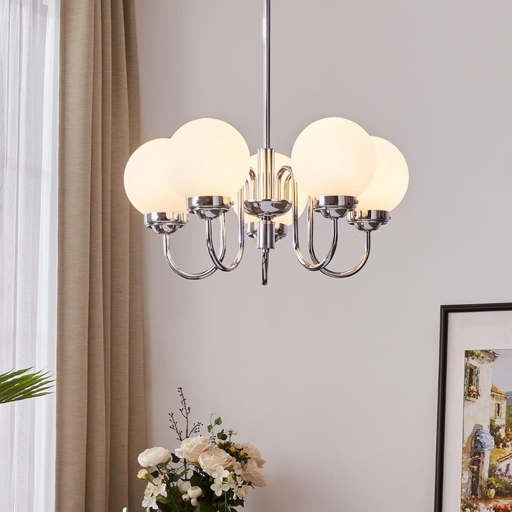 Marshmallow Modern Glass Chandelier D776