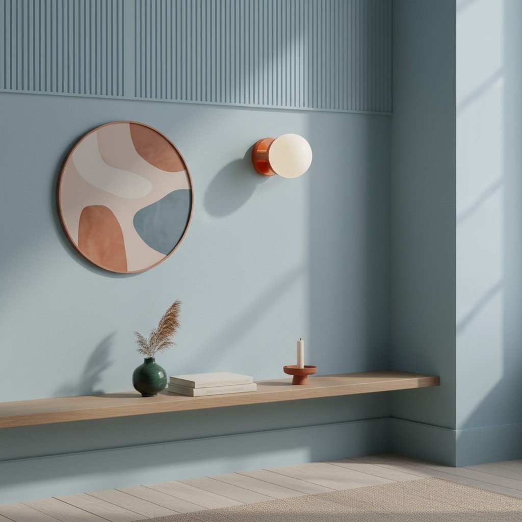 Nebulon Artistic Ceramic Wall Light - Modern Color Sconce for Living Room and Hallway K2213