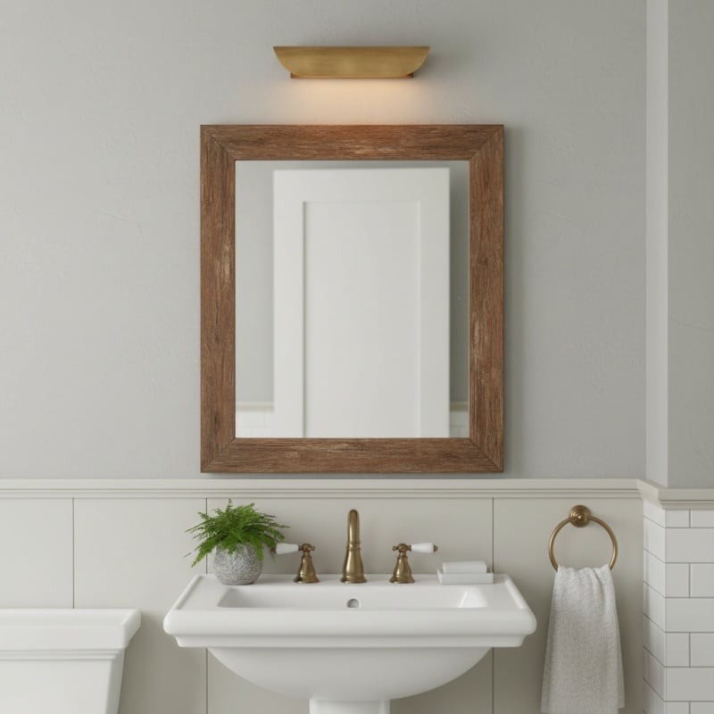 Hidra Modern Metal Wall Sconce - Minimalist Down-Light Sconce for Modern Homes K1691