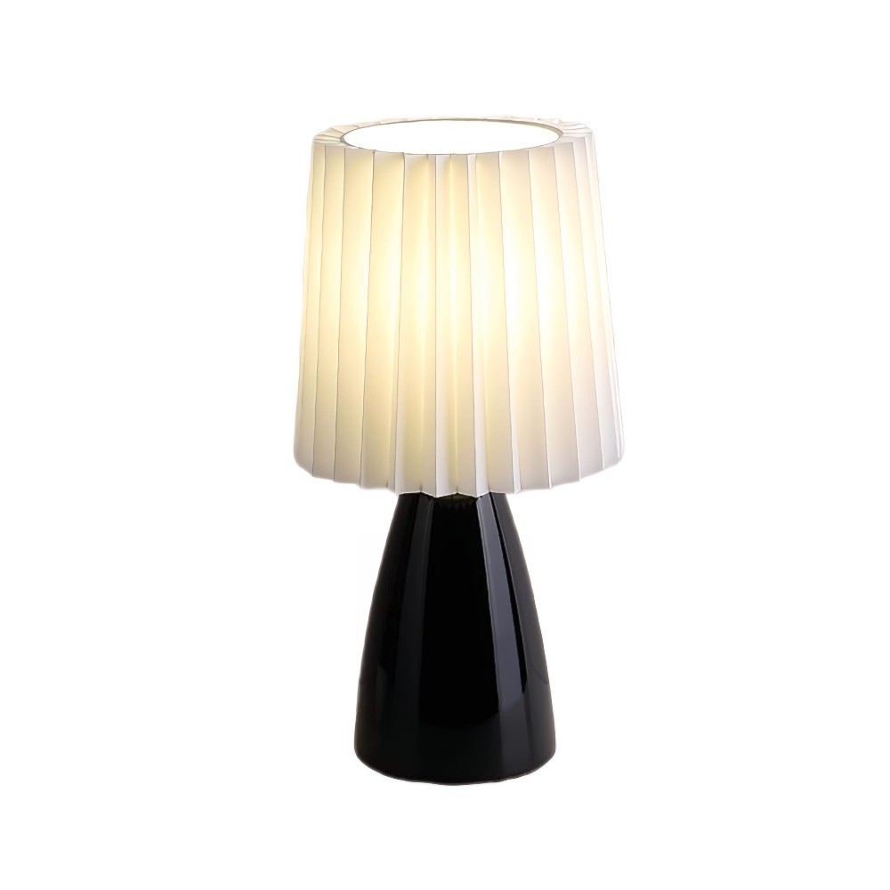 Modern Pleated Cute Table Lamp For Night Light K12