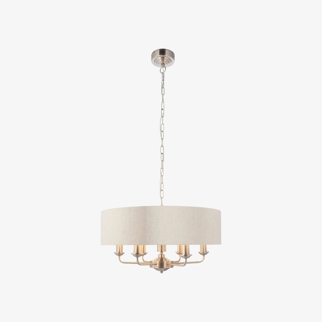 Tela Fabric Shade Pendant Style - Timeless Pendant Light for Dining Table K2216