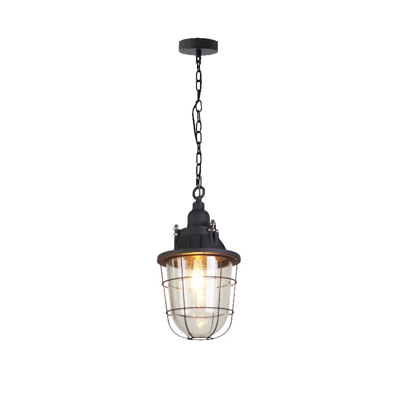 Bulkhead Cage Pendant Light D629