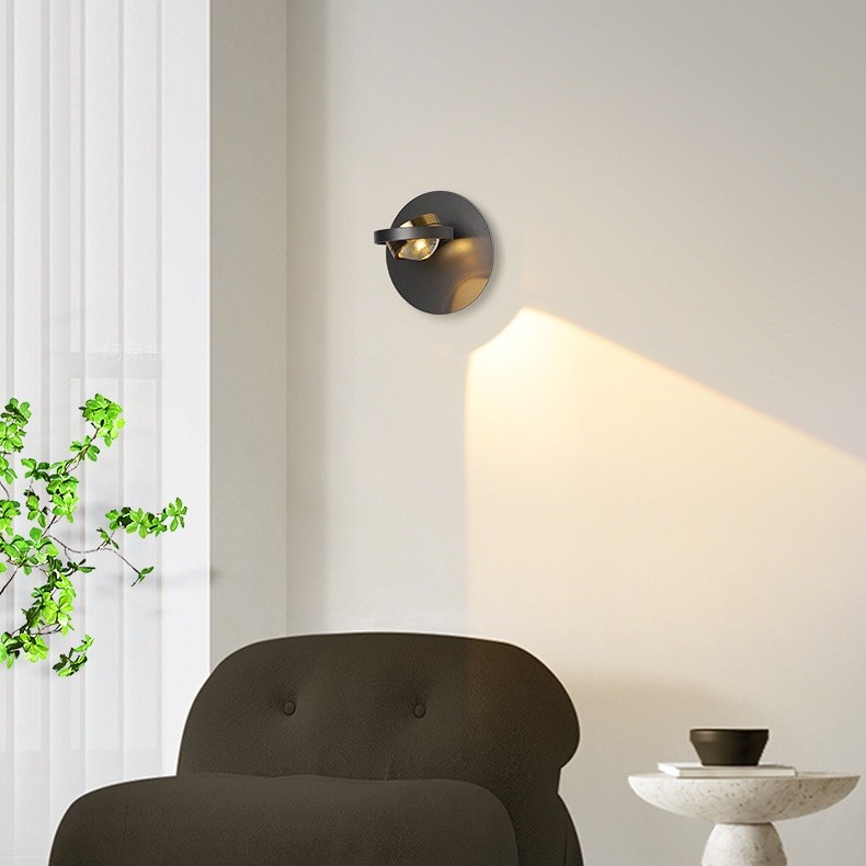 Modern Metal Rotatable Bedside LED Wall Lamp K183