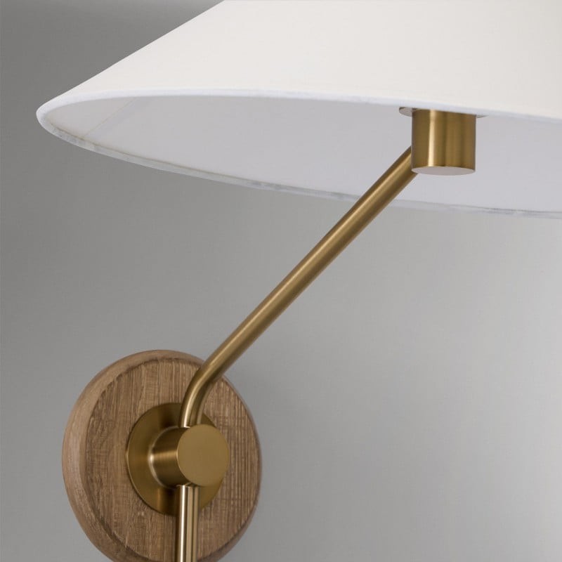 lvoryne Tapered Shade Wall Light - Timeless Lighting for Hallway and Lounges K2093