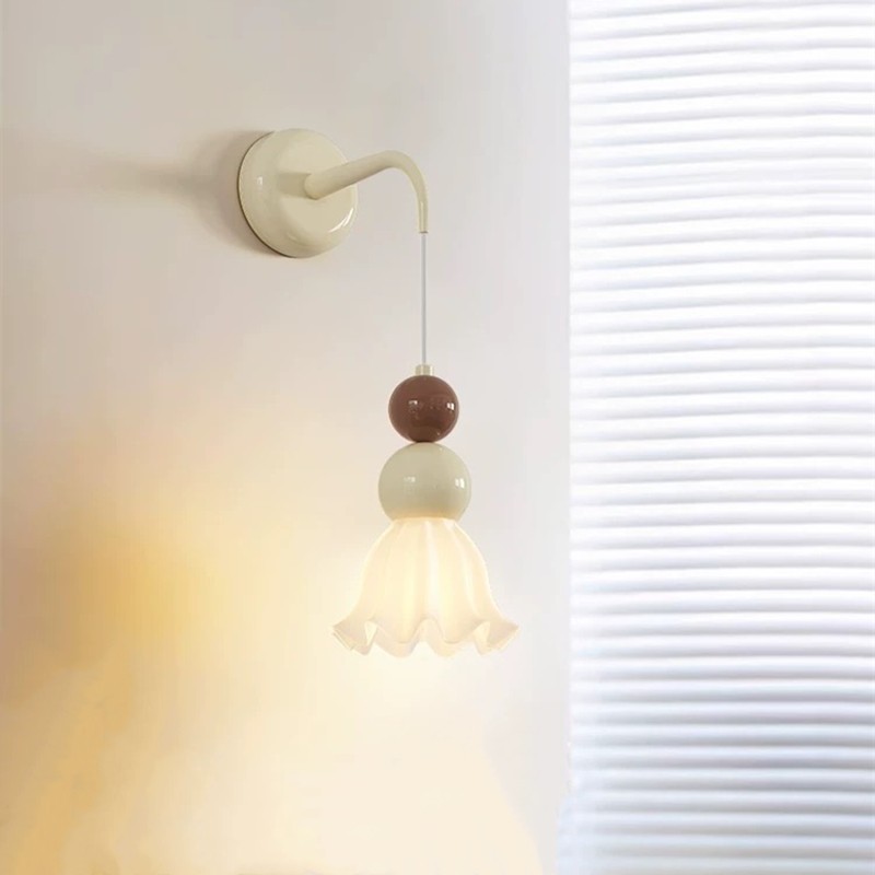 French Style Ice Cream Globe Wall Light K151