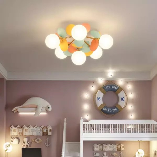 Flower Branch Magic Beans Chandelier