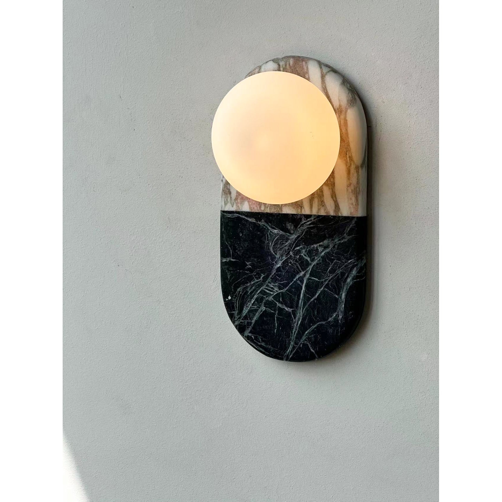 Pfaffikon Marble Sconce D564