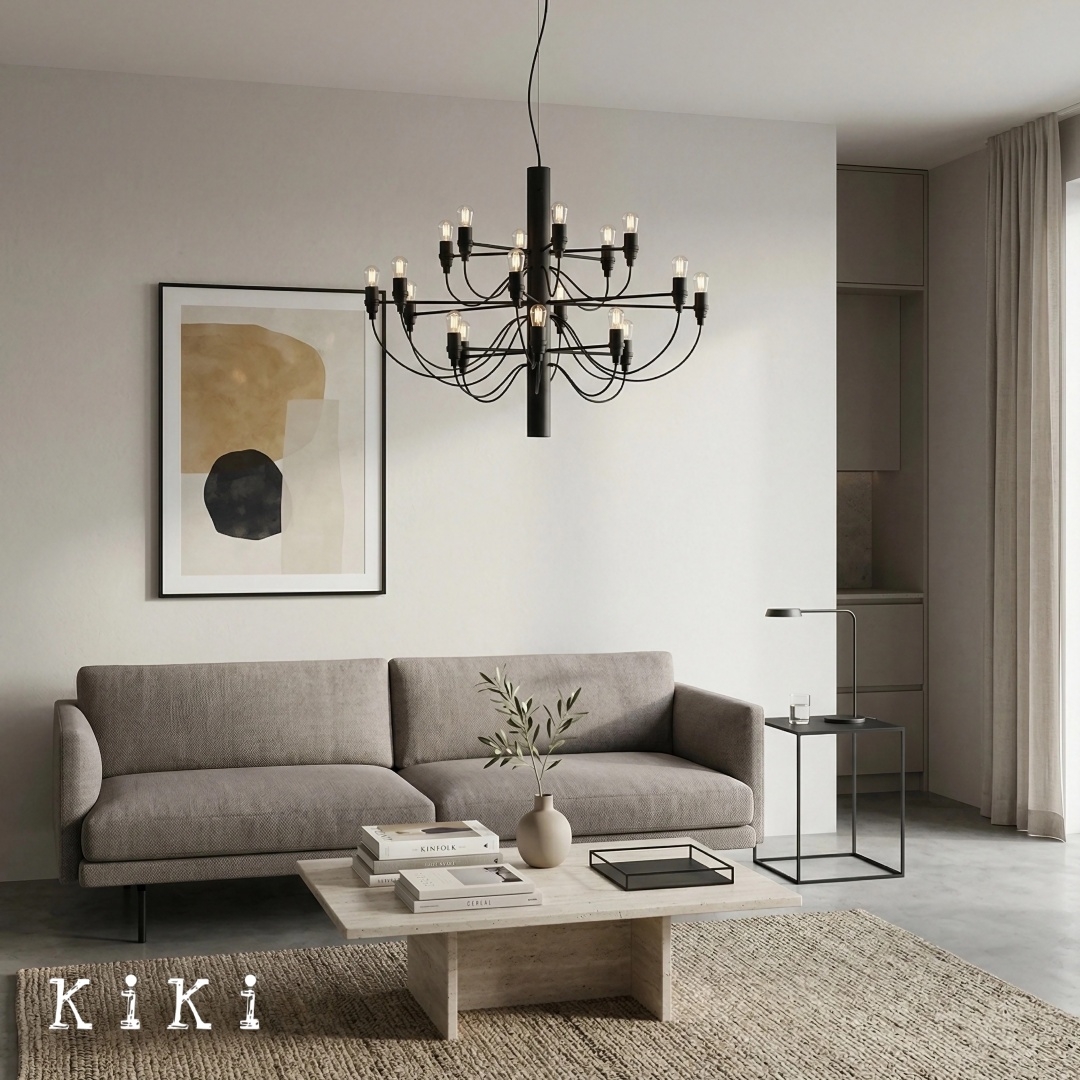 Modern 2097 Chandelier - Elegant Statement Lighting for Dining Areas