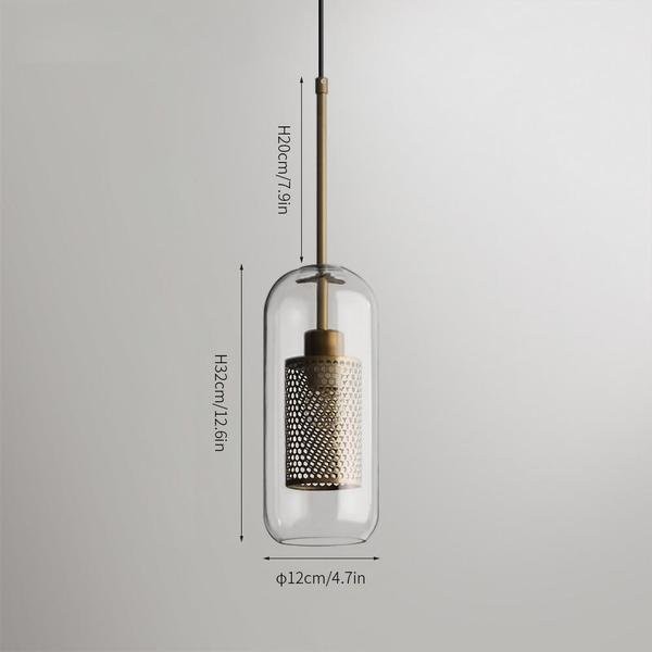 Chiswick Glass Pendant Light