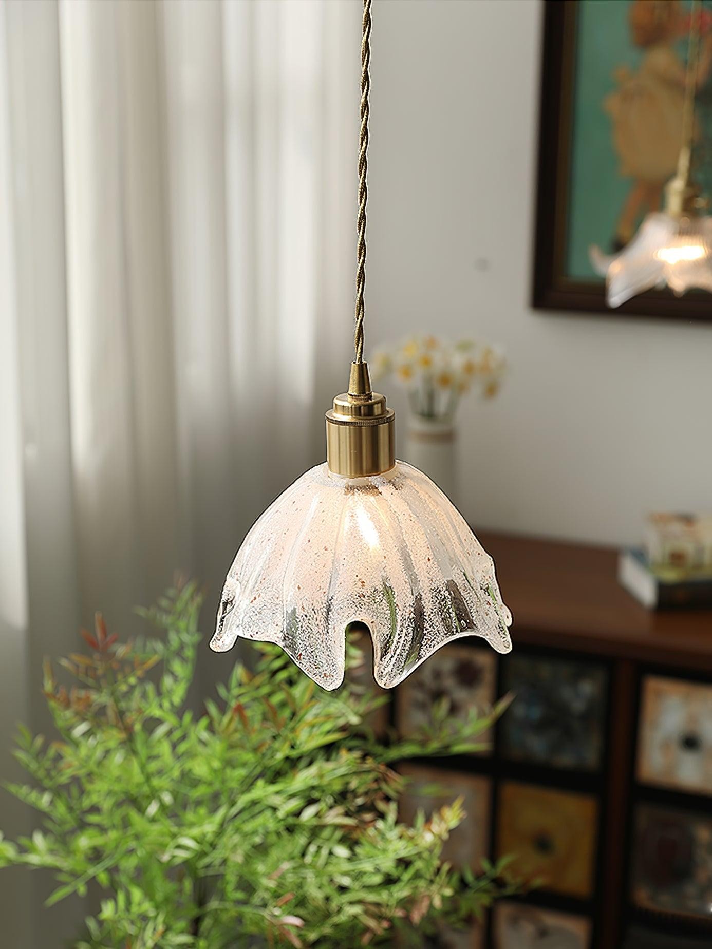Lotus Crystal Small Pendant Light K464