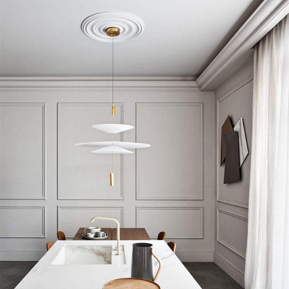 Multi-Layers Flamingo Pendant Light - Modern Light for Dining Room and Living Area