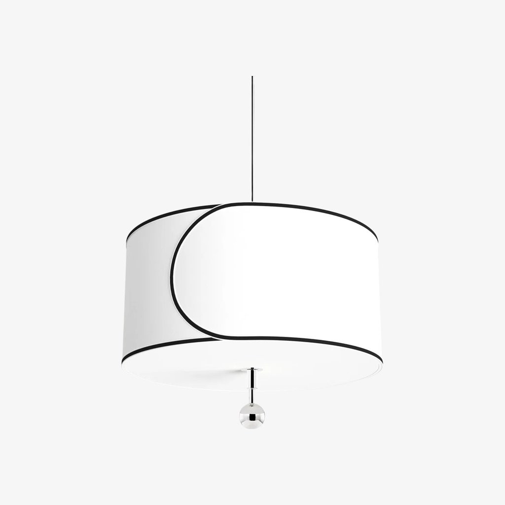 Roven Layered Drum Pendant Light - Modern Transitional Lighting for Dining Room K1710