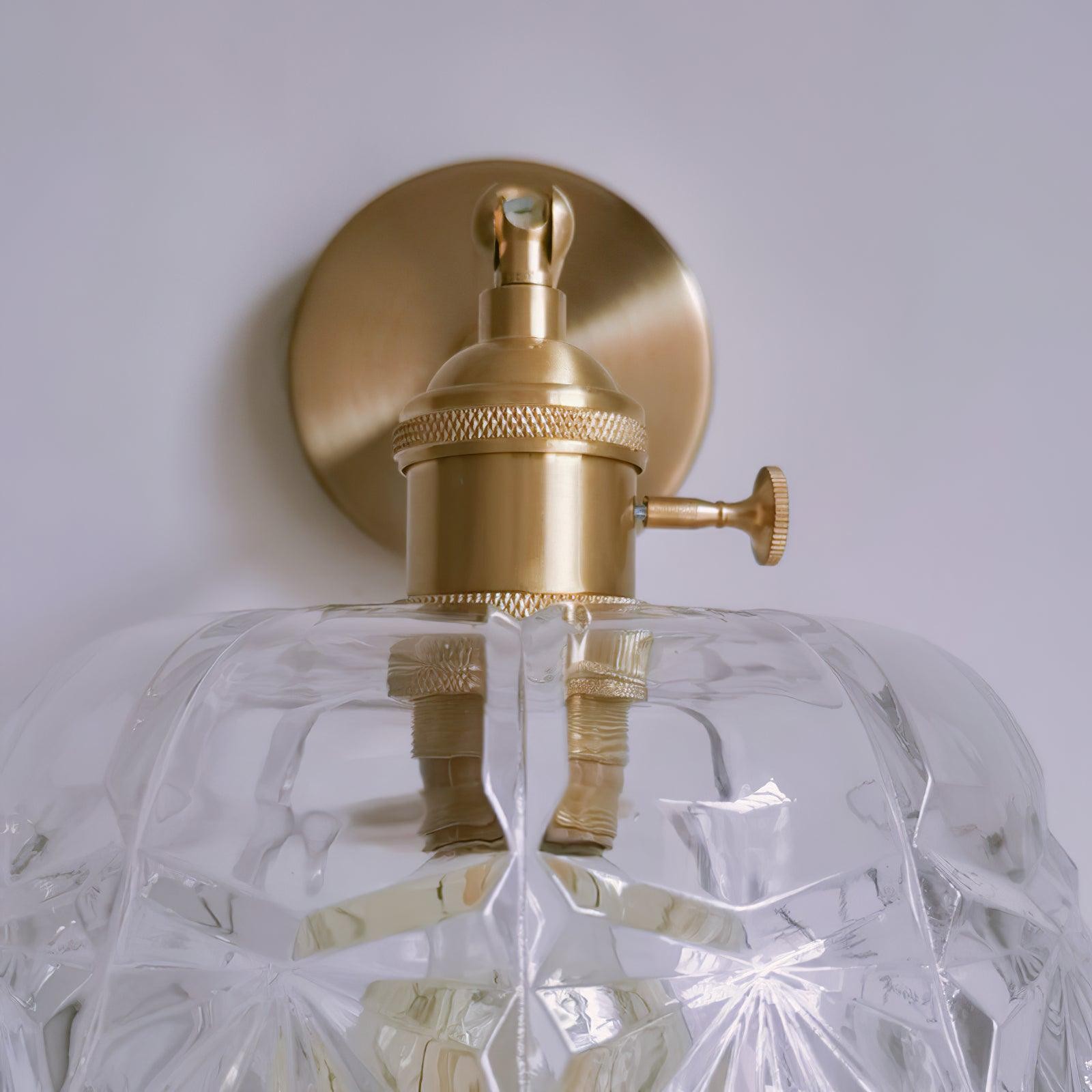 French Crystal Tassel Wall Light K395