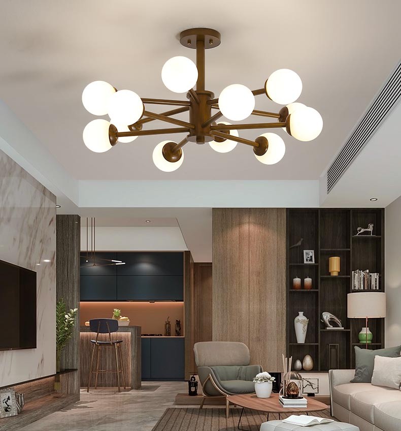 LIGN Wooden Molecular Light
