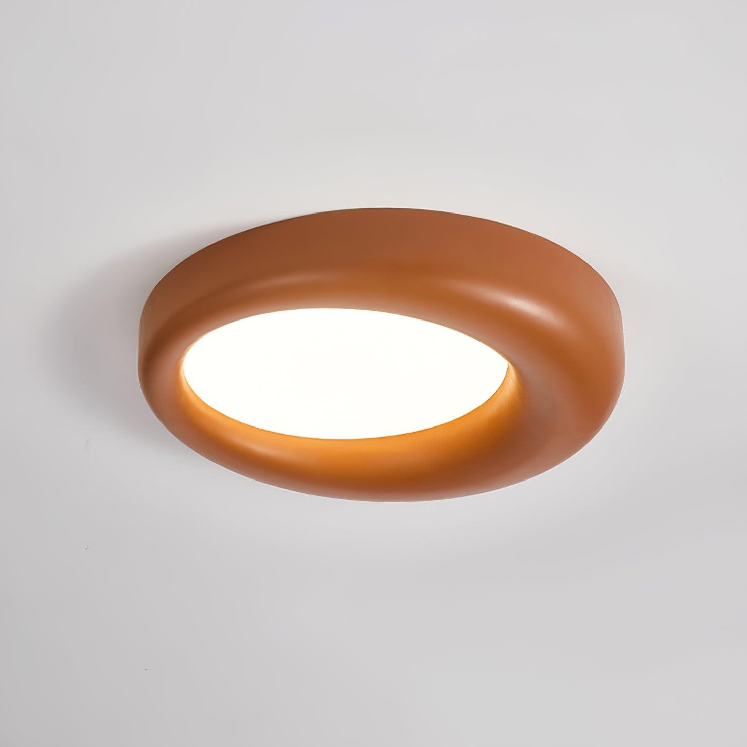 Center Offset Concentric Circle Acrylic Ceiling Lamp K2372