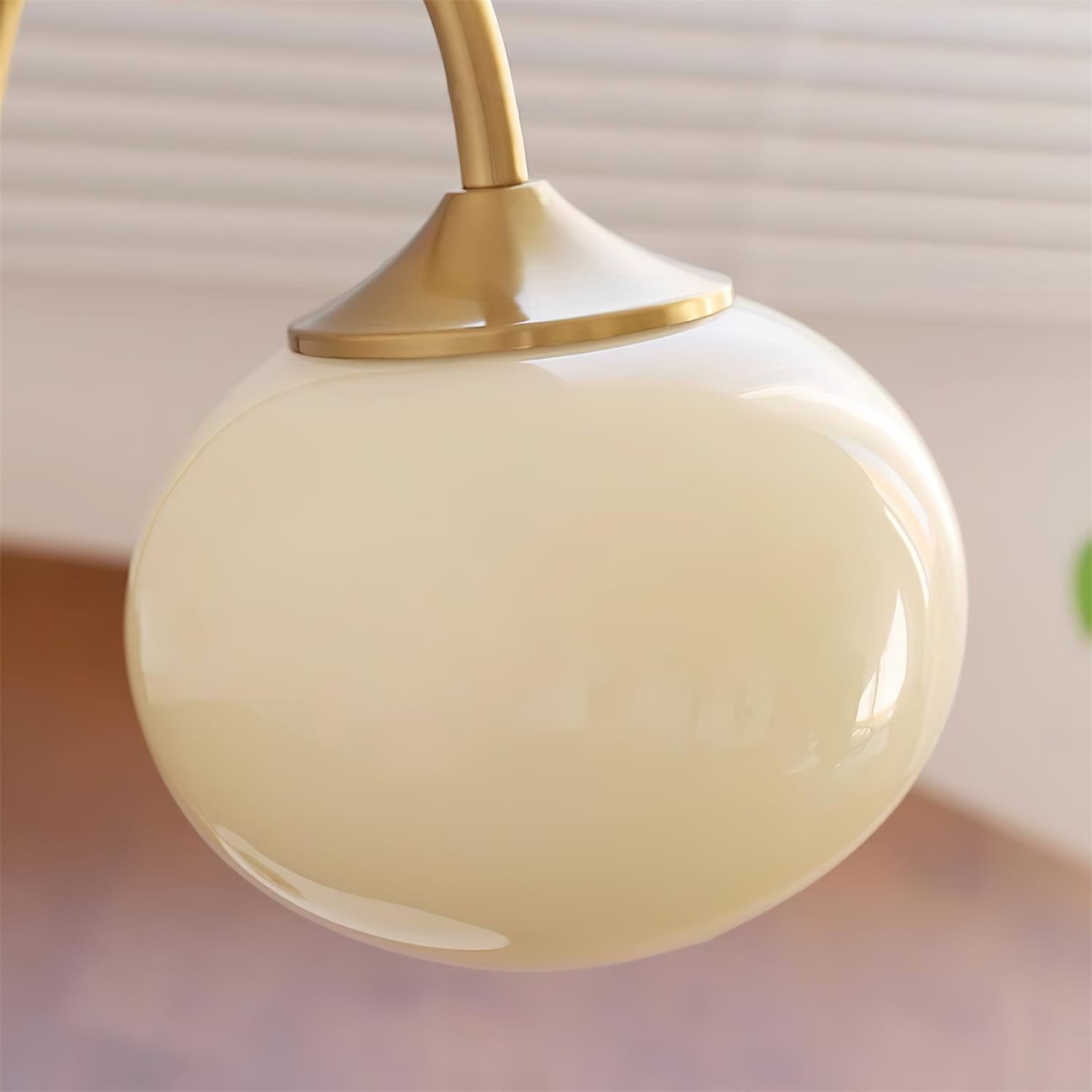 Nordic Mushroom Glass Bedside Table Lamp K629