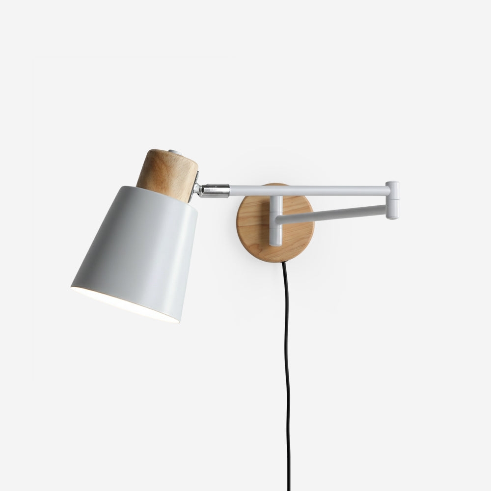 Collin Adjustable Plug In Wall Lamp D265