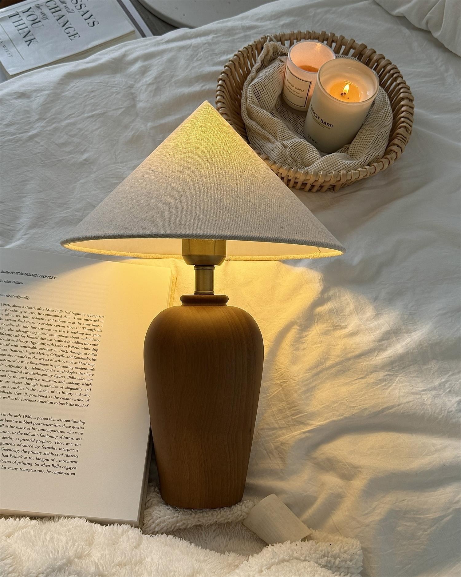 Brayden Wood Table Lamp D29