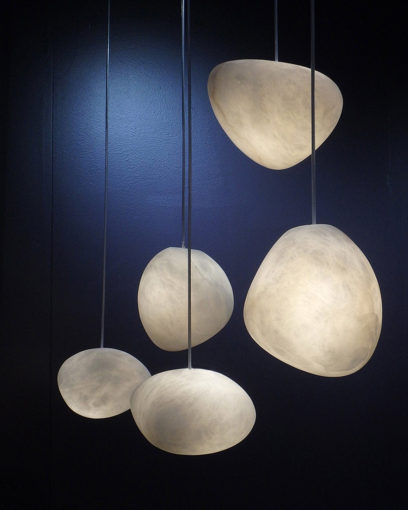 Pebbles Alabaster Pendant Lamp K584