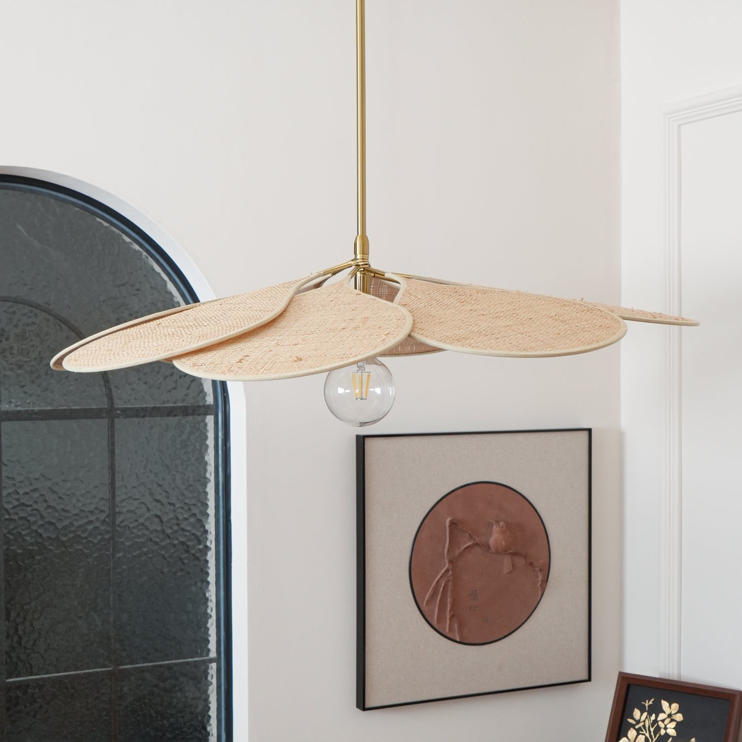 Petals Bloom Rattan Pendant Lamp K588
