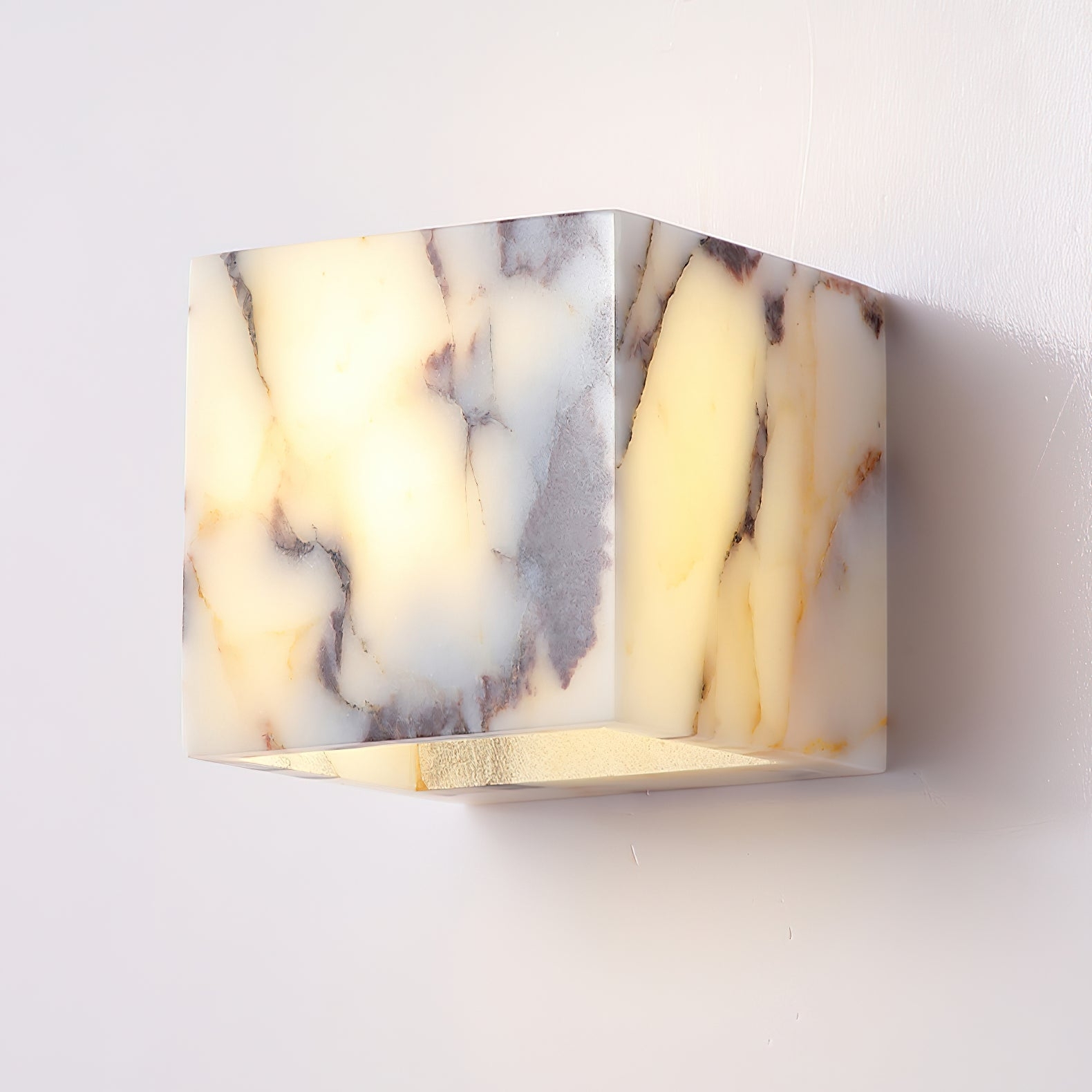 Square Marble Wall Lamp D625