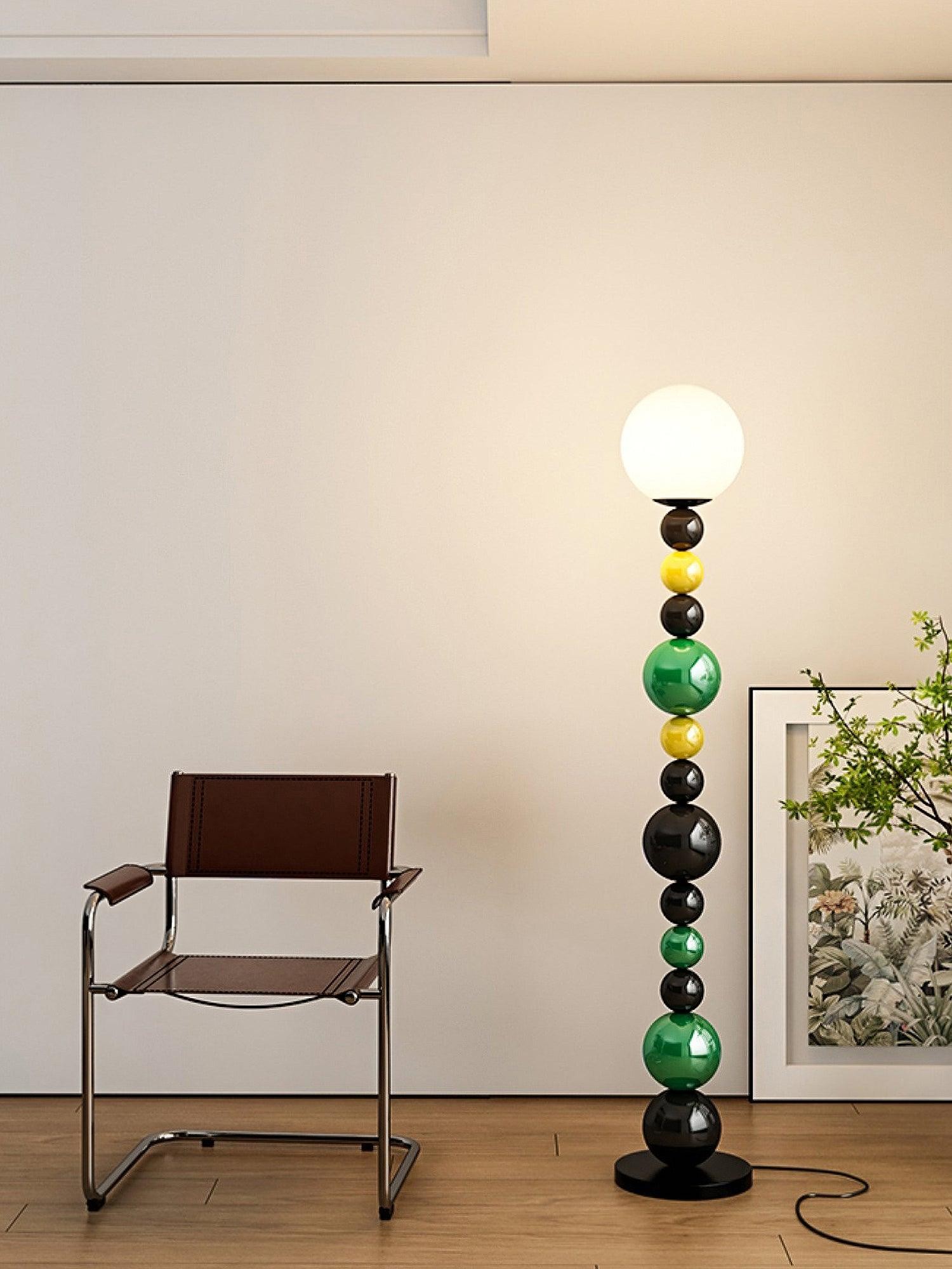 Colorful Round Ball Floor Lamp K327