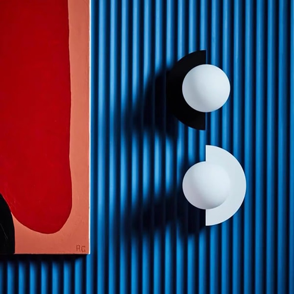 Nordic Candy Glass Orb Wall Lamp - Modern Colorful Sconce for Bedroom and Living Room K167