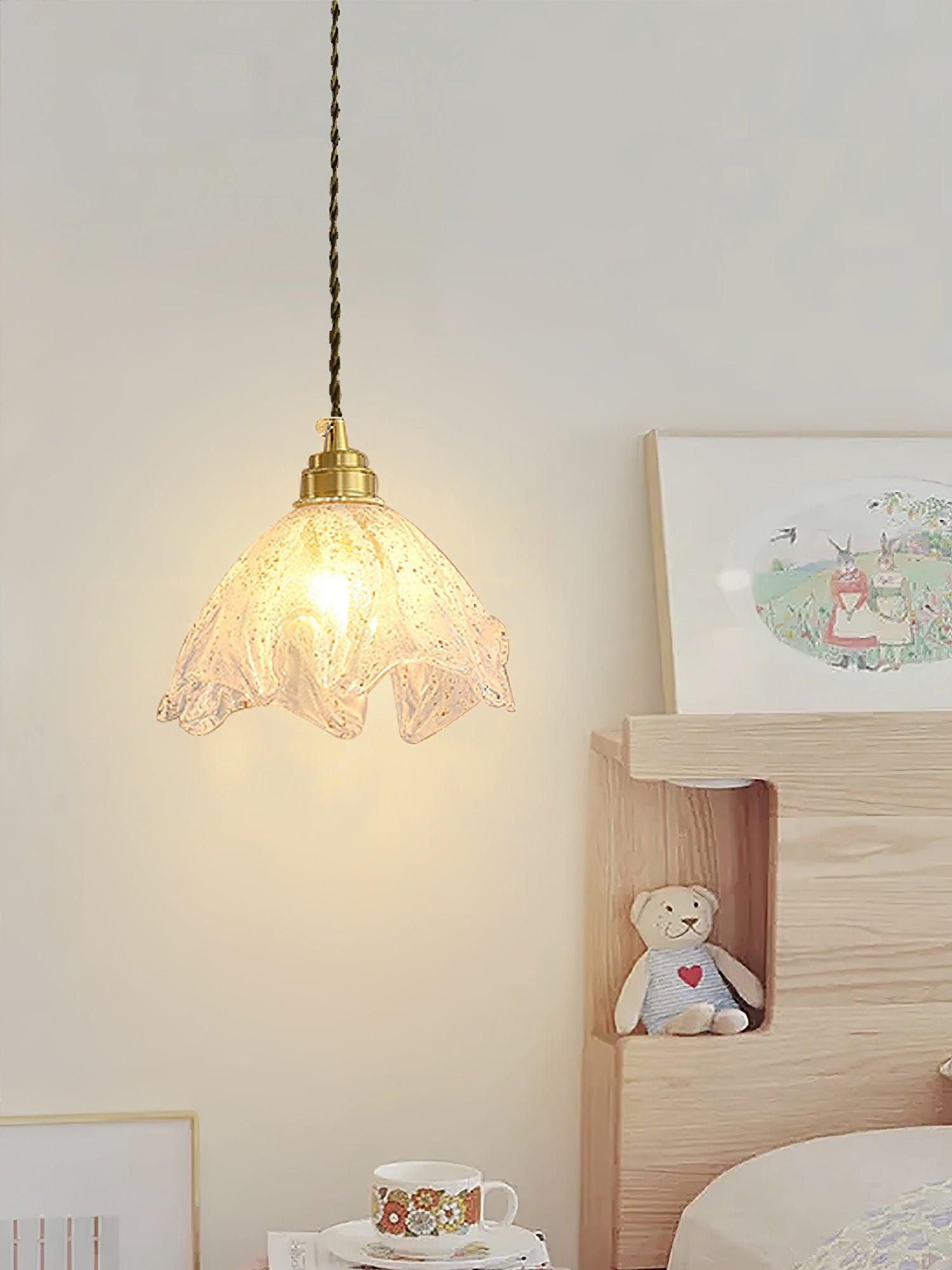 Lotus Crystal Small Pendant Light K464