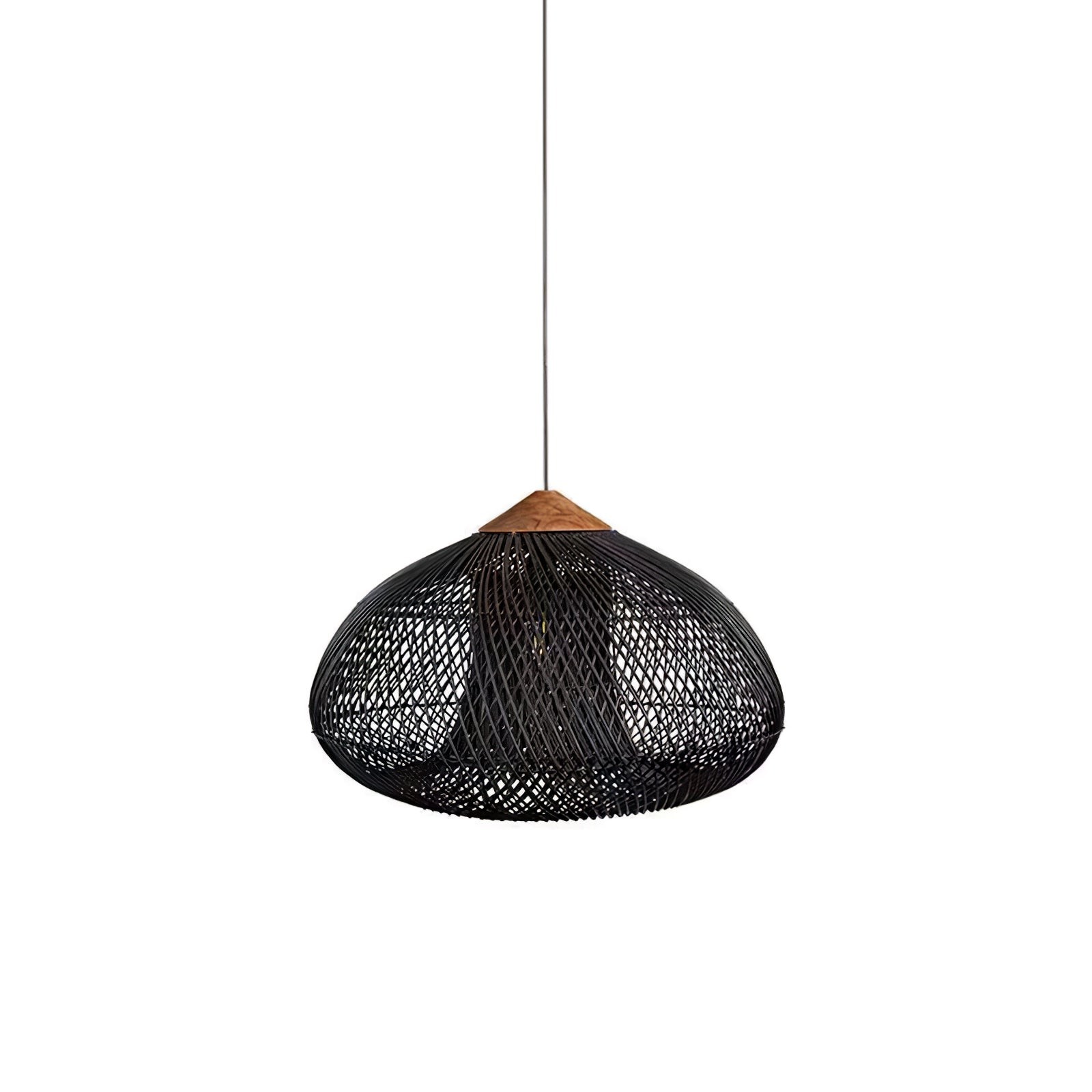 Harp Braided Rattan Pendant Lamp K1175