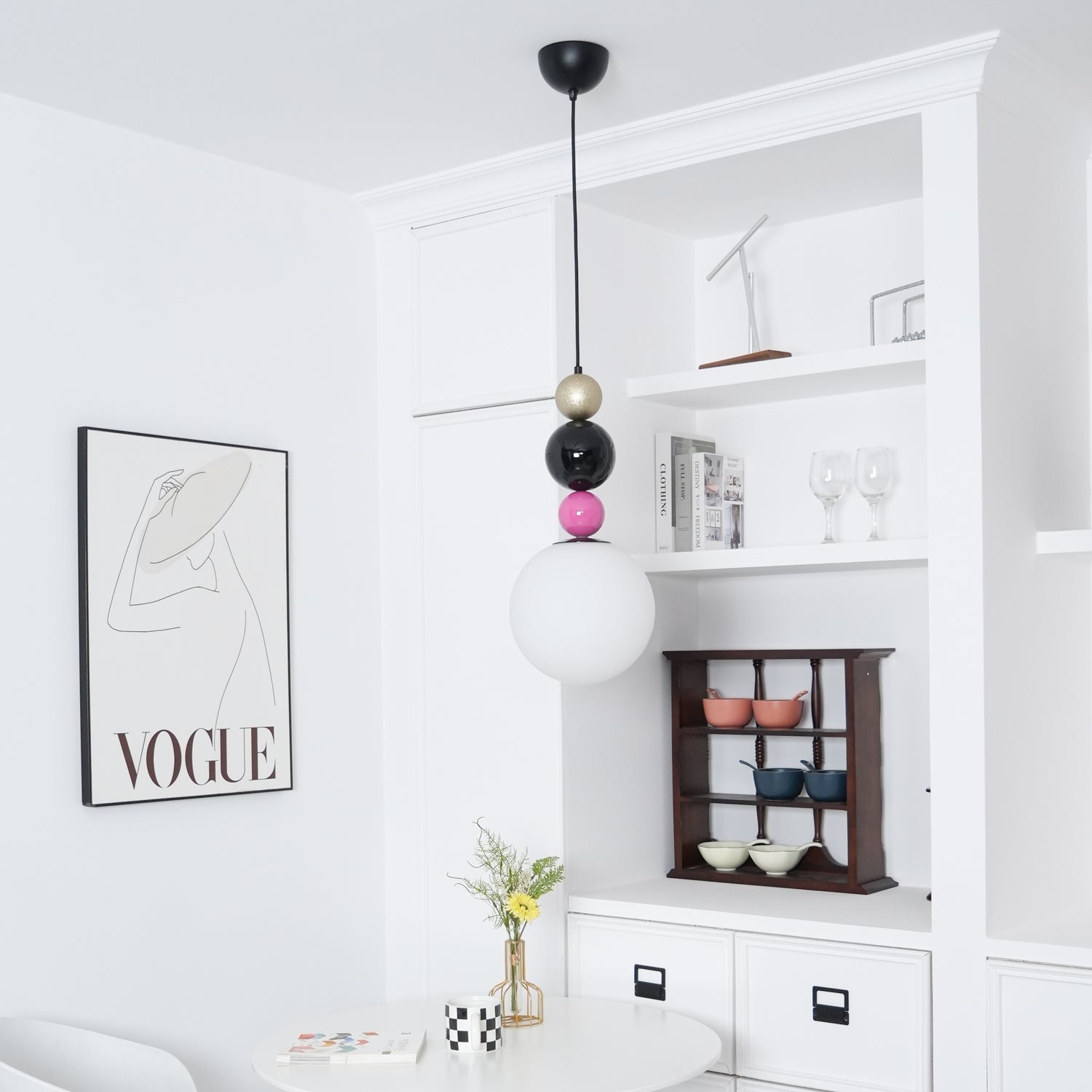 Modern Gourd Ball Pendant Lamp K682