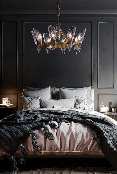 Modern Cystal Chandelier/Brass