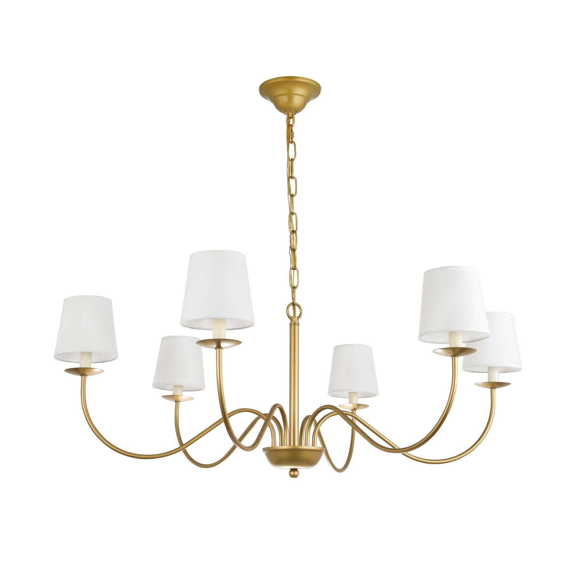 Eclipse Brass Chandelier D512