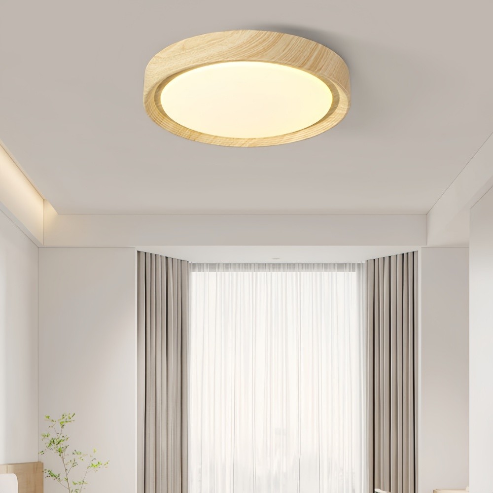 Vintage Scandinavian Round Energy LED Ceiling Lamp K185