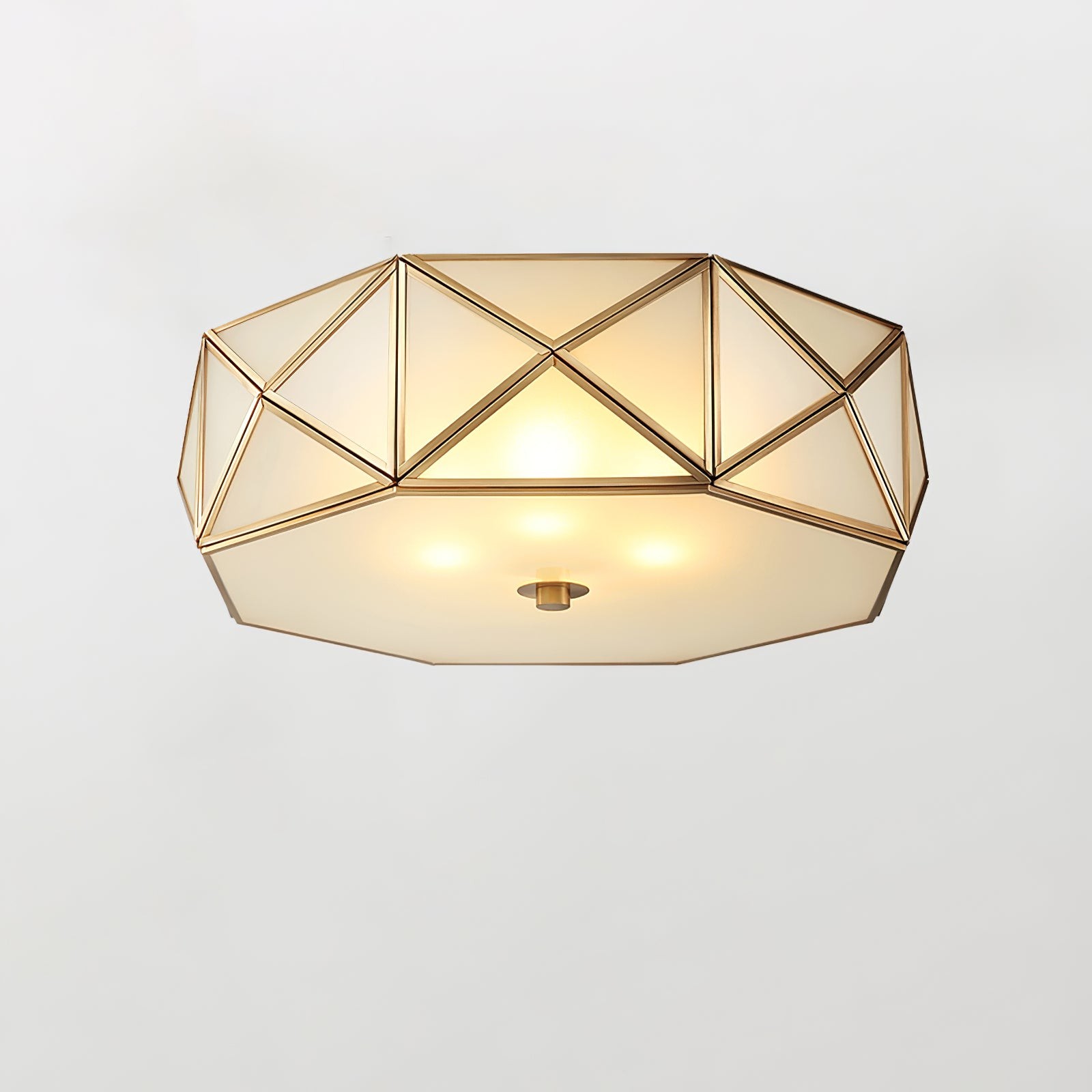 Geometric Shaped Flush Ceiling Light K402