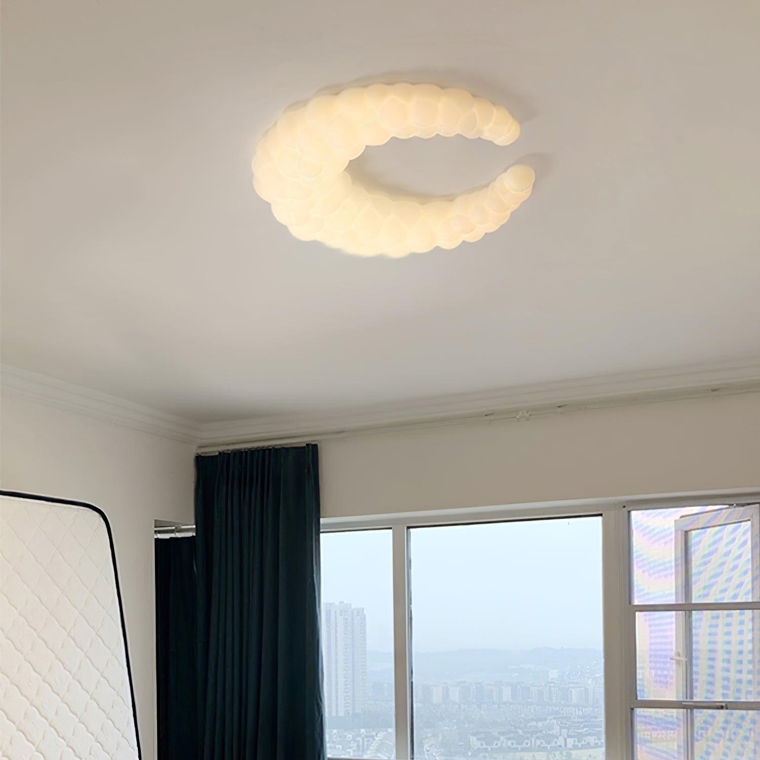 Cream Style Moon Ceiling Lamp K248