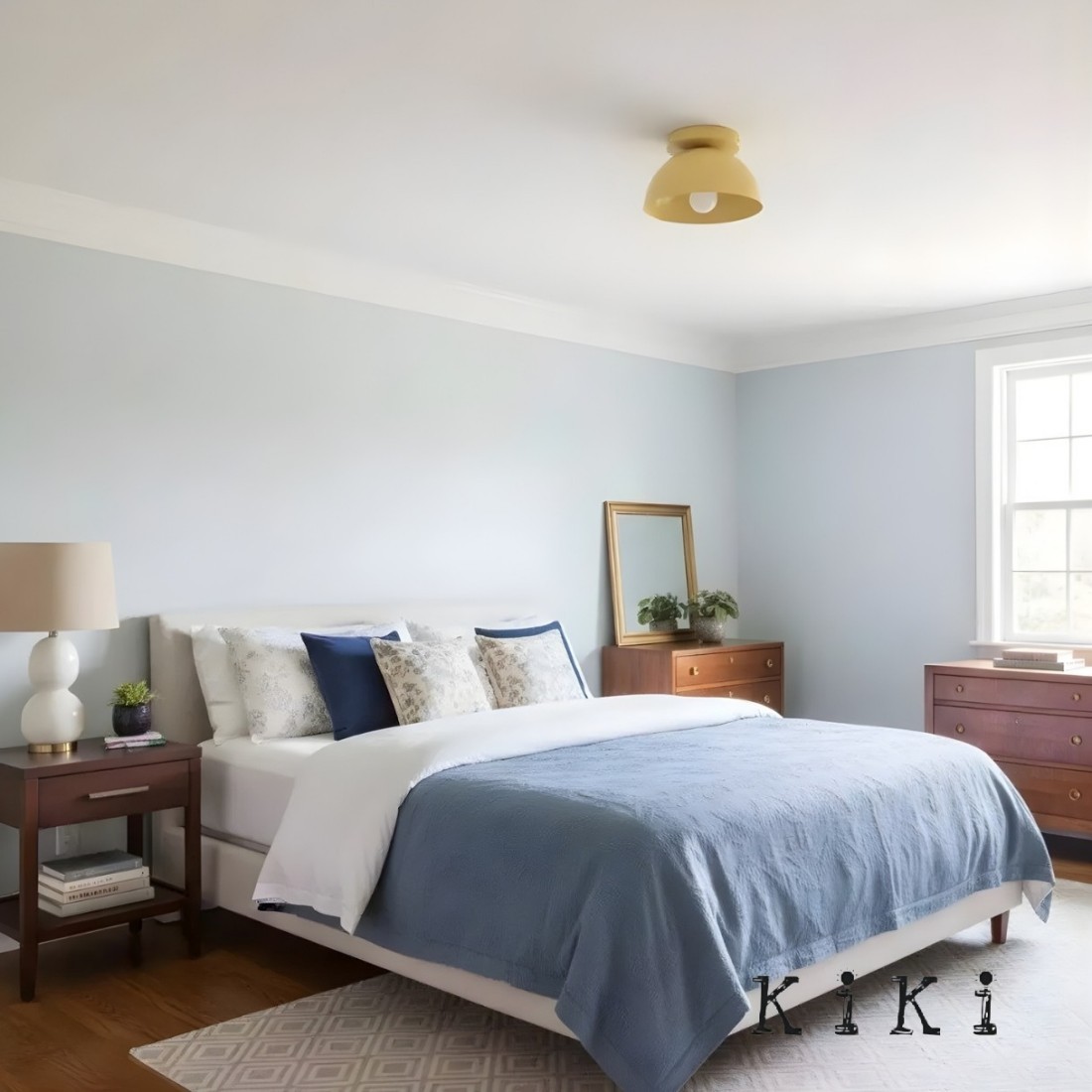Metio Dome Ceiling Light - Modern Minimalist Flush Mount Light K1151