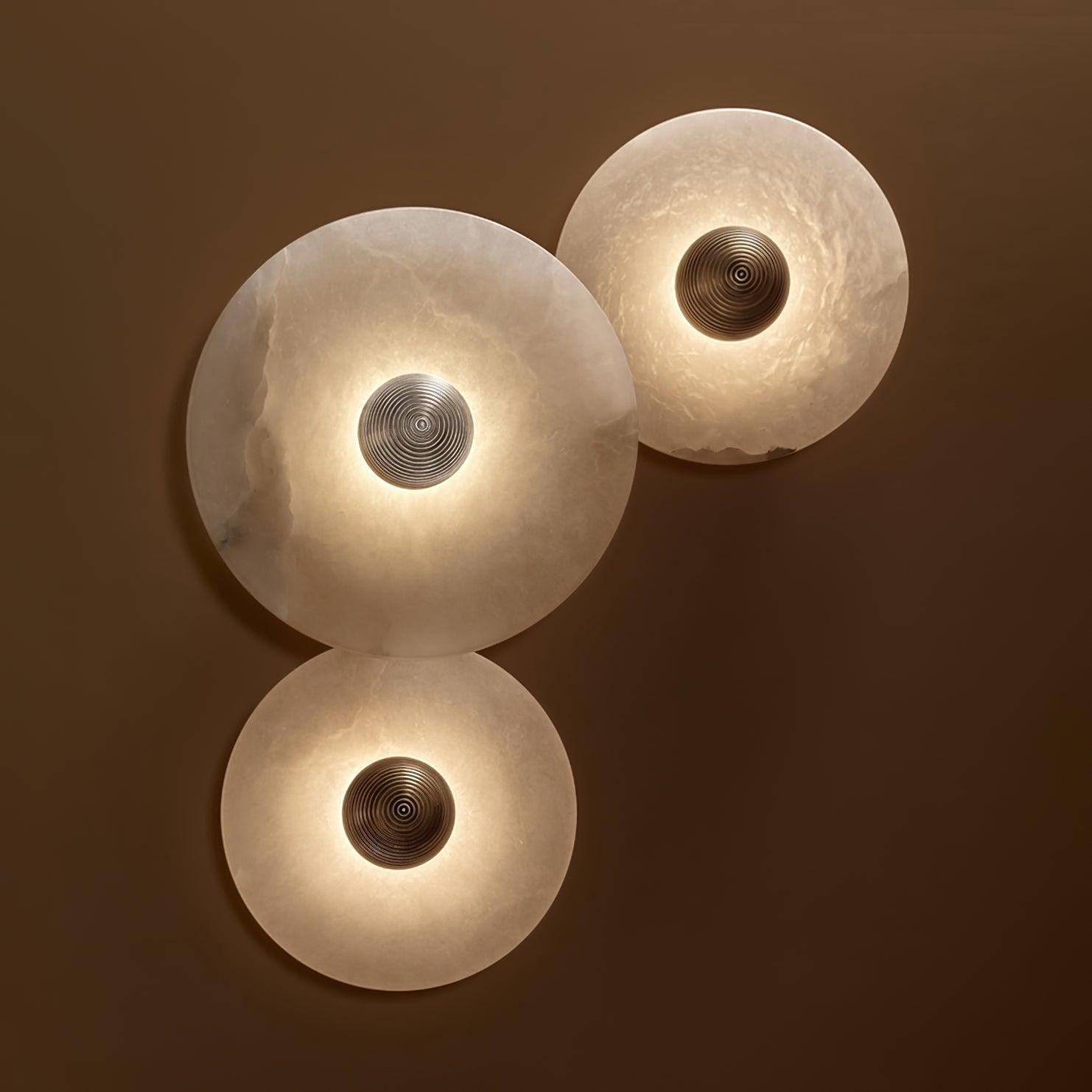Creative Marble Round Wall Lamp K498