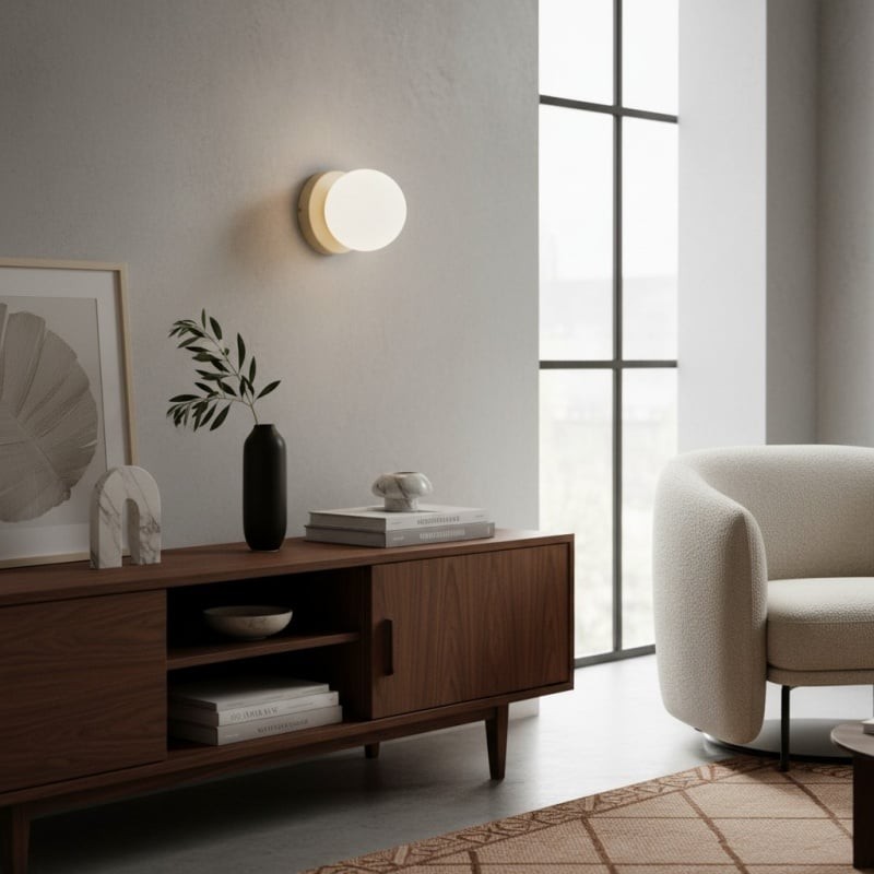 Nuevola Soft Sculptural Wall Light - Minimal Decorative for Living Room Bedroom K2105