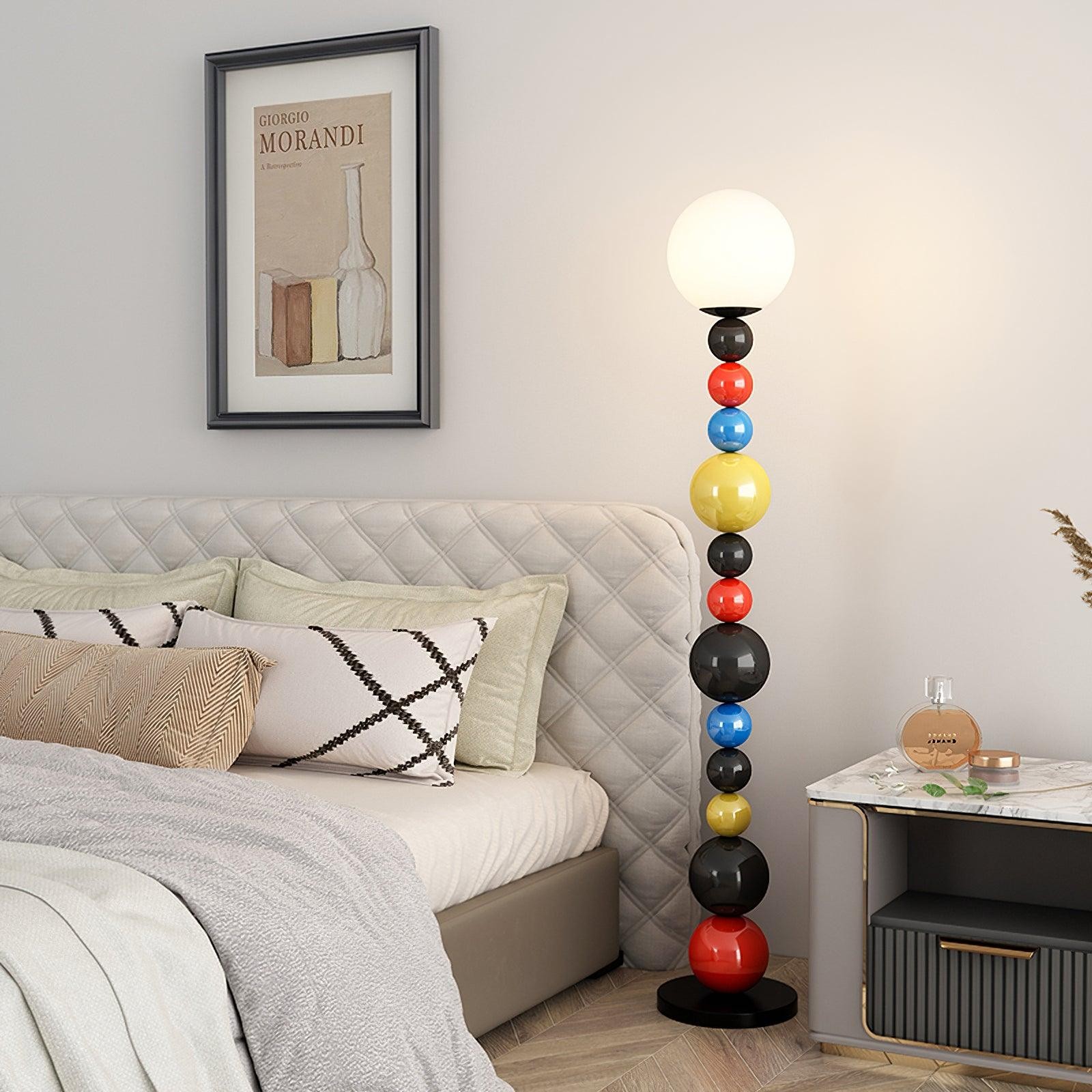 Colorful Round Ball Floor Lamp K327