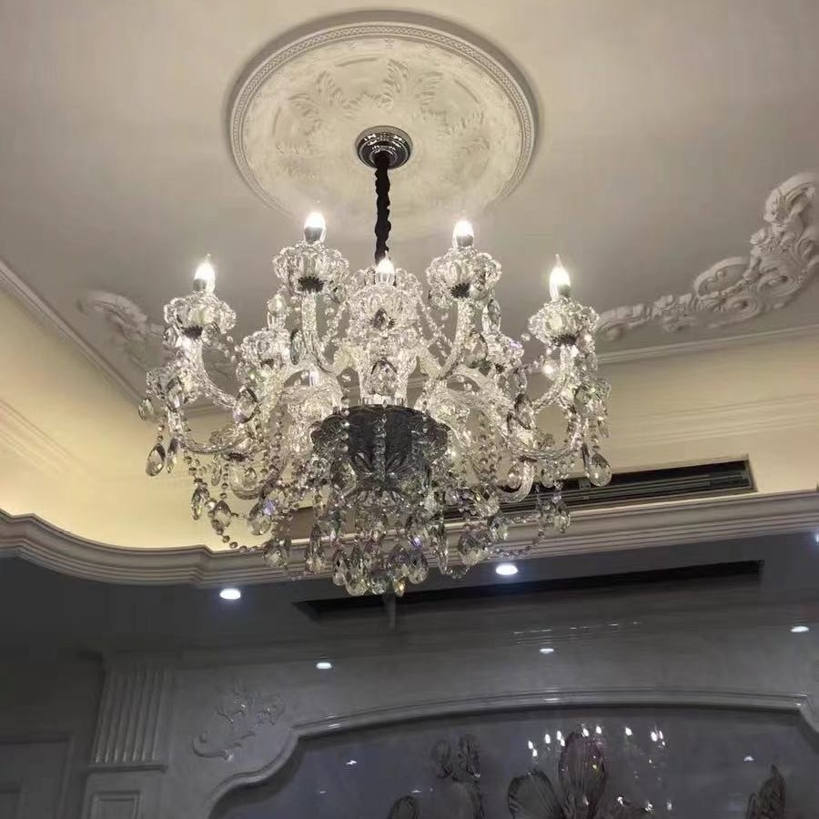 Candlestick Crystal Chandelier
