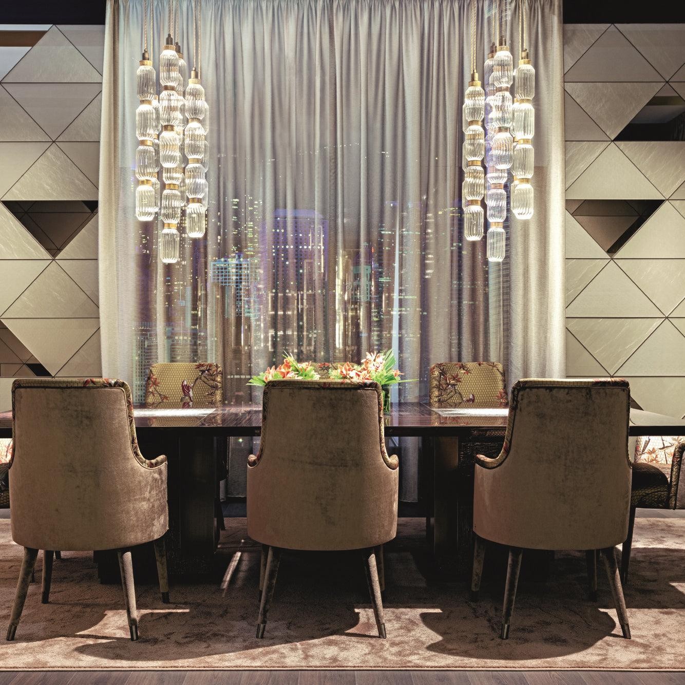Modern Elegant Ballet Glass Pendant Light K904