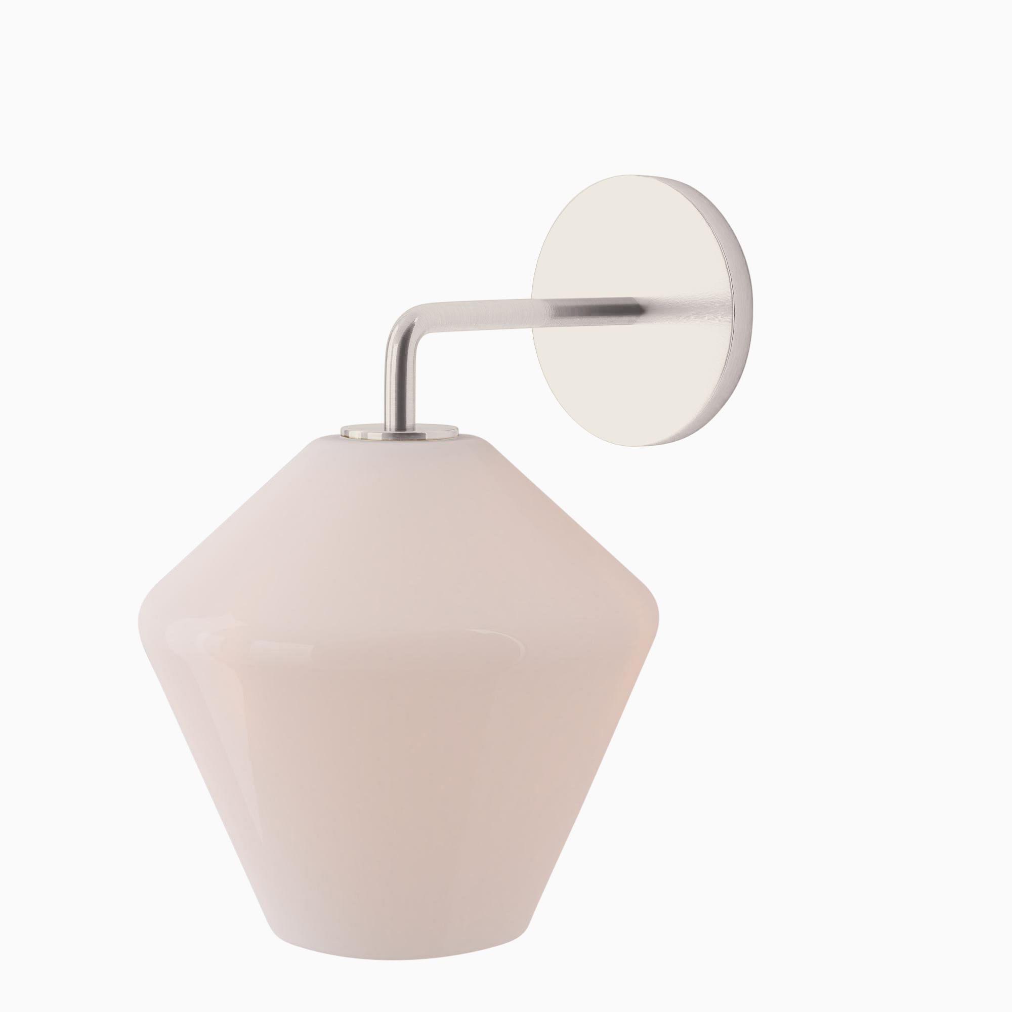 Merin Geometric Glass Wall Sconce - Minimalist Fixture for Bedroom K1402